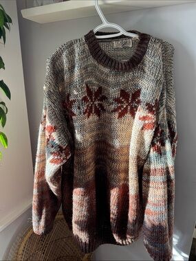 Knit by hand vintage northern spirit sweater